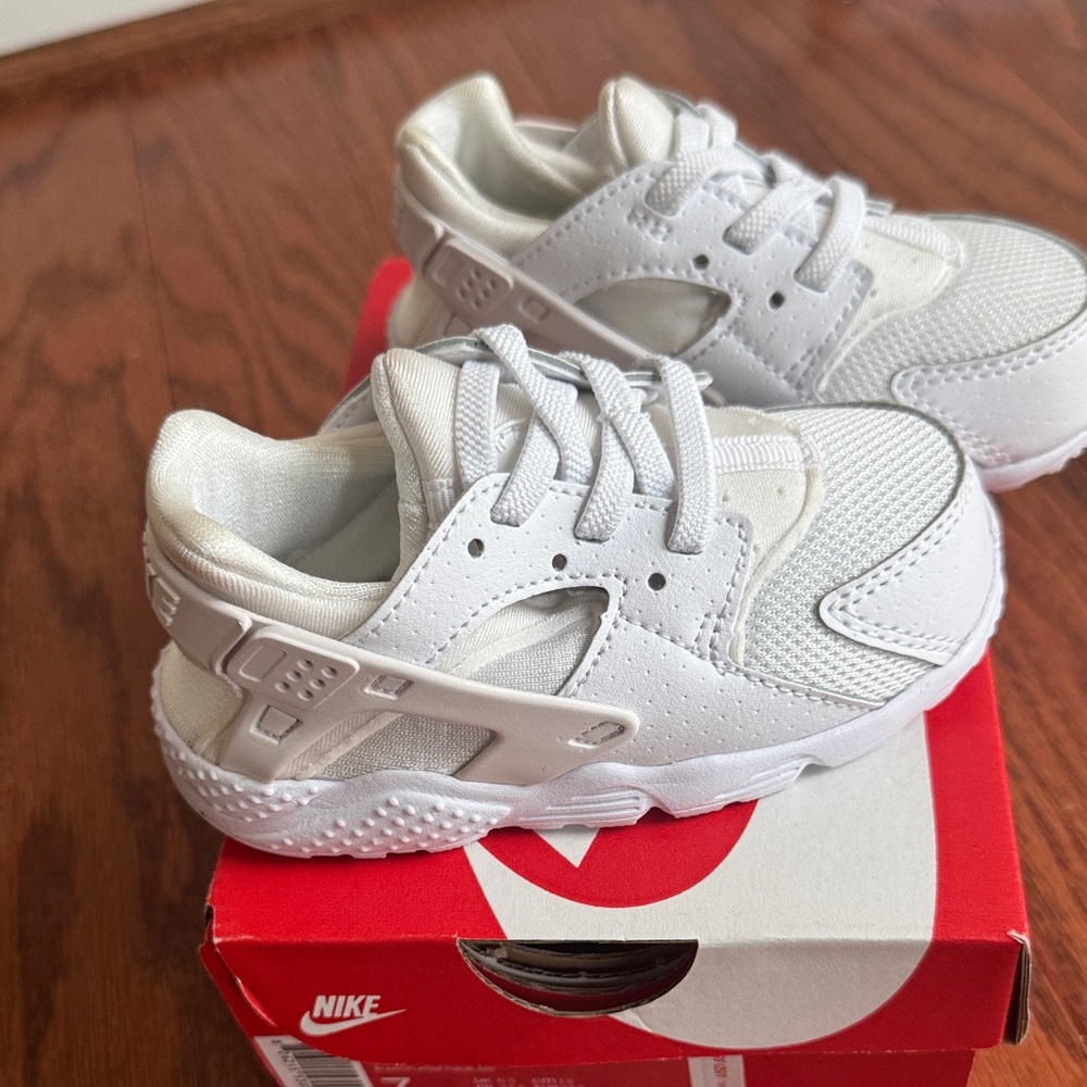 Nike Kids All-White Sneakers
